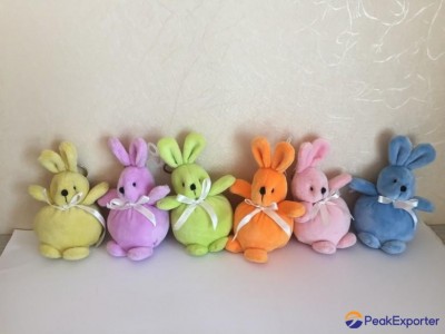 8CM STUFFED RABBIT BIG BELLY