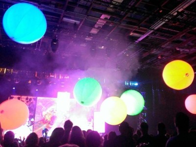 Inflatable hanging LED inflatable sphere ball for the decration