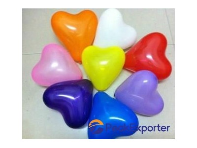 High quality natural latex heart balloons