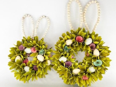 Shenyang For Star Factory Suppliers Spring Easter Decoration Home Wreath Indoor