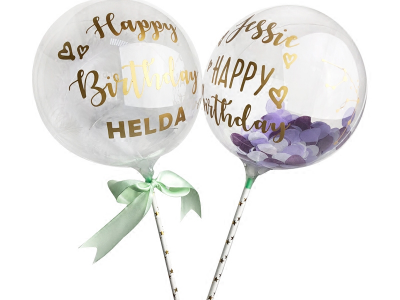 Transparent Bubble Balloons  Ball For Birthday Party  Kids Cake balloons