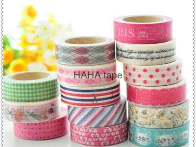 Assorted pattern Japanese Washi tape