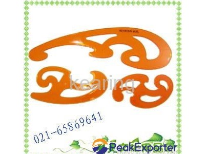 French Curves set Drawing template #1203