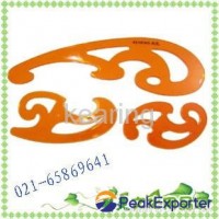 French Curves set Drawing template #1203