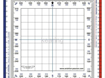 Flexible Aviation Nautical Ruler #KPP-4