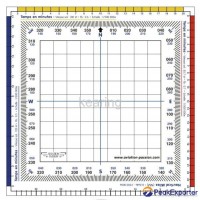 Flexible Aviation Nautical Ruler #KPP-4