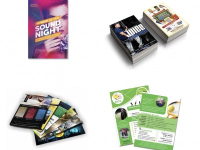 Brochures Tri-fold Leaflets Flyers Envelopes Mailer bags