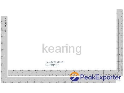 Aluminium L-Squares Ruler #5124A