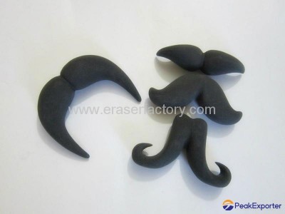 Mustache Erasers