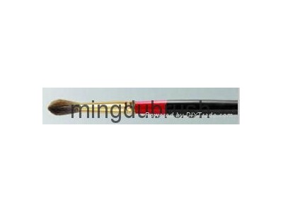 Pony Hair Artist paint Brush with Golden Aluminium Ferrule (301)