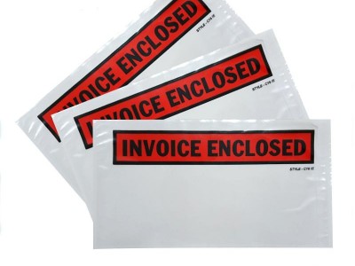 DL Self-adhesive Packing List Envelope PE document enclosed wallets