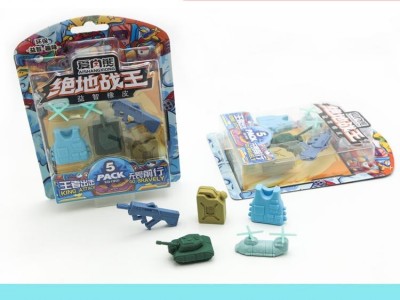 Soododo XD1901 Puzzle Tank And Helicopter Eraser