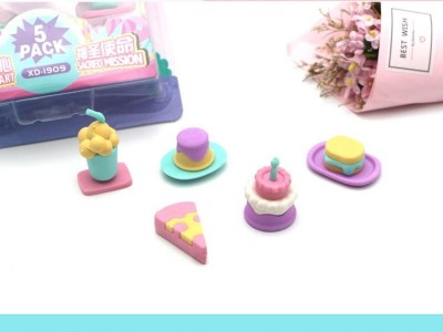 Soododo XD1909 Puzzle Dessert Cake Eraser