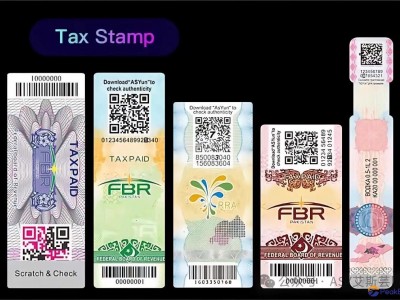 Tax Stamps  Anti-Counterfeiting Label
