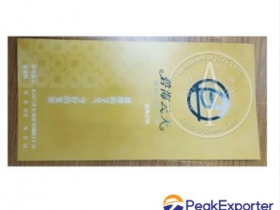 Custom Paper Golden Event Printing Ticket For Business Card Anti-Fake Ticket