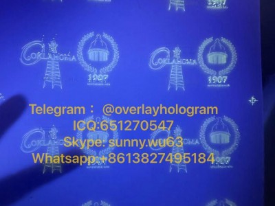 okc uv hologram OK laminate sheet