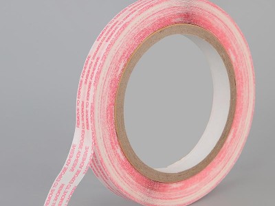HDPE Resealable Bag Sealing Tape with Red Line for BOPP Head Bag