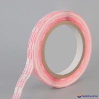 HDPE Resealable Bag Sealing Tape with Red Line for BOPP Head Bag