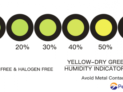 Yellow Cobalt-free Humidity Indicator Card for PCB Packaging