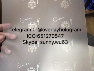 AZ lamiante sheet hologram