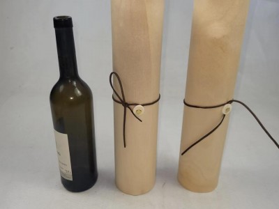 round red wine package wooden wine box for expensize wine