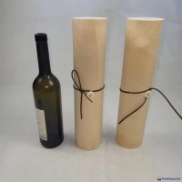 round red wine package wooden wine box for expensize wine