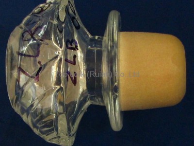 Glass cap cork bottle stopper ZLB24-41.6-54-37.7-67.9g