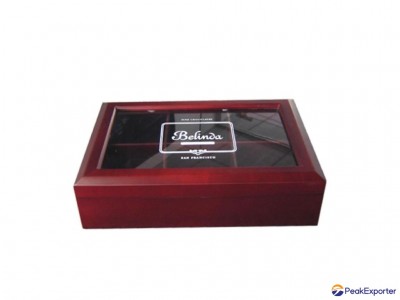 Solid Wood Tea Box Holder Factory and Manufacturer