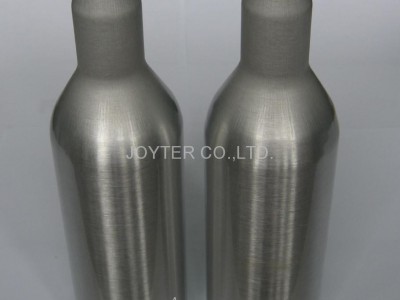 aluminum beer bottle