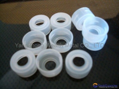 vial closure for autosampler snap vials