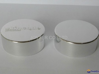 Anodized aluminum cap