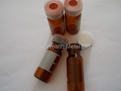 Autosampler snap vial