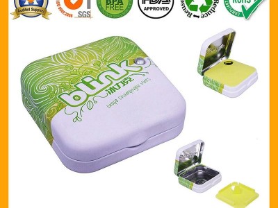 Custom Mint Tin Box With Hinged lid BR1555 Factory