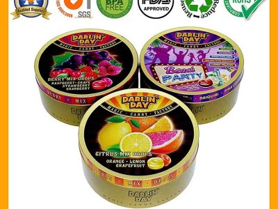 Customized DARLIN DAY Candy Tin Can BR1551 Factory