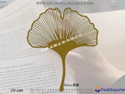 "Customized LOGO" metal bookmark