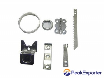 Coated metal parts