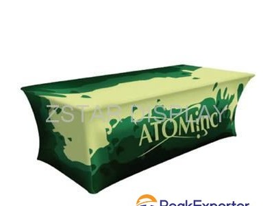 Tension fabric table cover    Stretch table cover