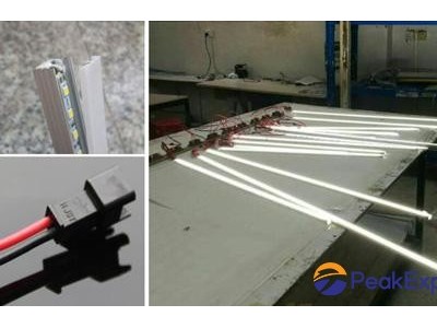 Customized LED batten lighitng tube for display rack product shoppe line luminou