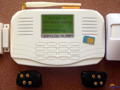 GSM Alarm with LCD & Keyboard