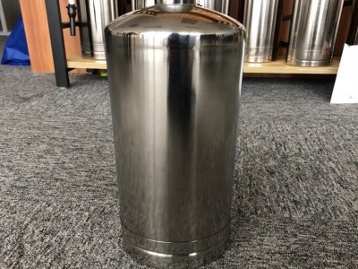 Water fire extinguisher in stainless body