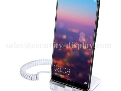 Acrylic Vertical Mobile Phone Alarm Stand