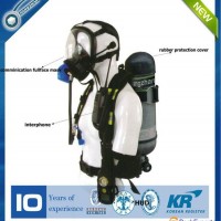SCBA positive breathing apparatus air respirator