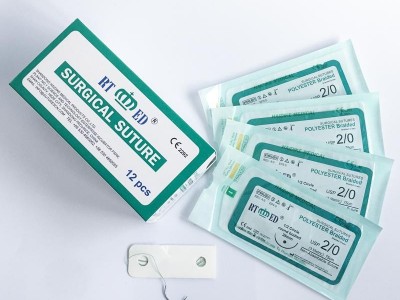 suture with needle