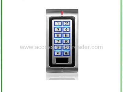 12V- 24VDC waterproof metal keypad single door standalone access controller