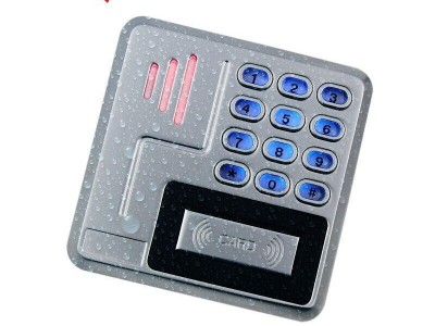 9 to 24V Metal  keypad access control rfid reader waterproof IP68
