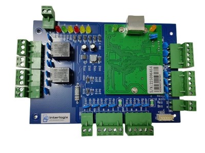 TCP/IP Double Door Access Controller, 2 doors / 4 readers