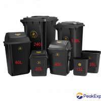 15-240L ESD Anti Static Trash Garbage Bin