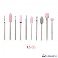 Diamond nail drill bits set nail tools