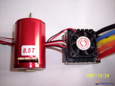 540 sensored brushless system for 1:10 on road car/off road b   y