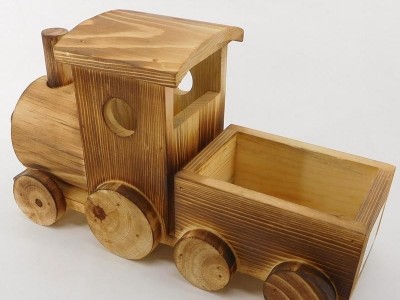Wooden train